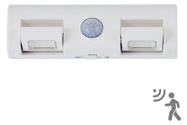 LED Nástenné svietidlo so senzorom LED/3xAA/4,5V