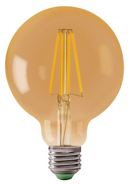 LED Žiarovka LEDSTAR AMBER G80 E27/8W/230V 2200K