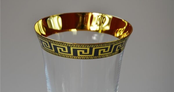 BOHEMIA ANGELA VERSO GOLD POHÁR NA VÍNO 350 ML SADA 6 KS