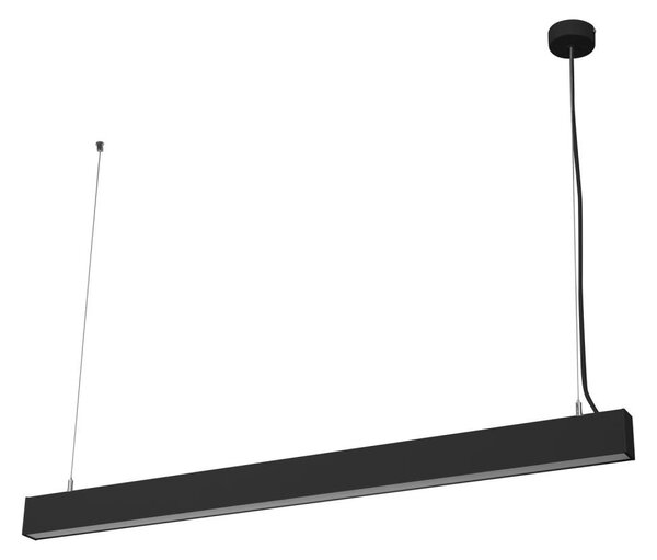 Osram - Stmievateľný LED luster na lane OFFICE LINE LED/42W/230V 112,6 cm čierna