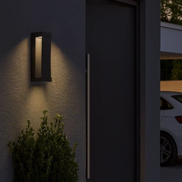 Rabalux 77067 - LED vonkajšie nástenné svietidlo BRADU LED/13W/230V IP65 antracit