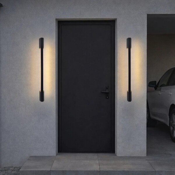 Rabalux 77053 - LED vonkajšie nástenné svietidlo ZILINA LED/8W/230V IP54 90 cm čierne