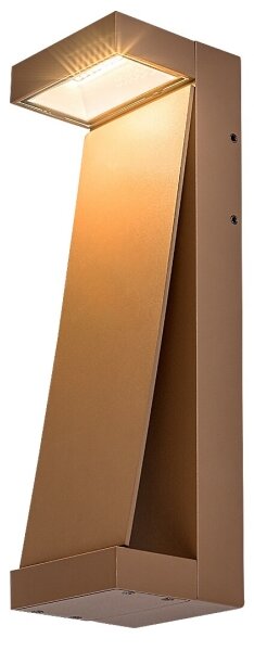 Rabalux 77068 - LED vonkajšie nástenné svietidlo BRADU LED/13W/230V IP65 hnedé