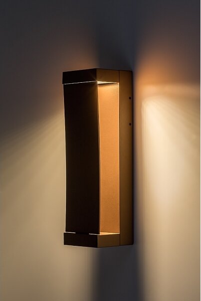Rabalux 77068 - LED vonkajšie nástenné svietidlo BRADU LED/13W/230V IP65 hnedé