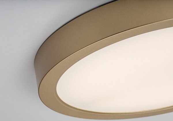 Rabalux 75079 - LED kúpeľňové stropné svietidlo SHAUN PLUS 30W/230V priemer 30 cm IP44 zlaté