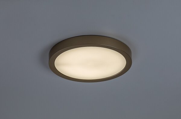 Rabalux 75079 - LED kúpeľňové stropné svietidlo SHAUN PLUS 30W/230V priemer 30 cm IP44 zlaté