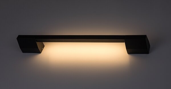 Rabalux 77052 - LED Vonkajšie nástenné svietidlo ZILINA LED/8W/230V IP54 59,5 cm čierna