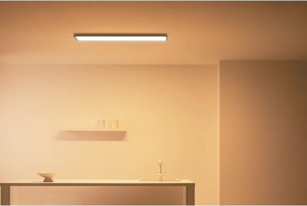 WiZ - LED Stmievateľný panel SUPERSLIM LED/36W/230V 2700-6500K Wi-Fi čierna