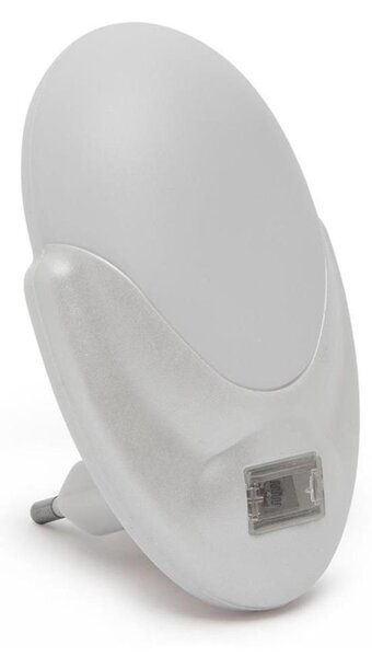 LED Orientačné svietidlo so súmrakovým senzorom do zásuvky LED/1W/230V