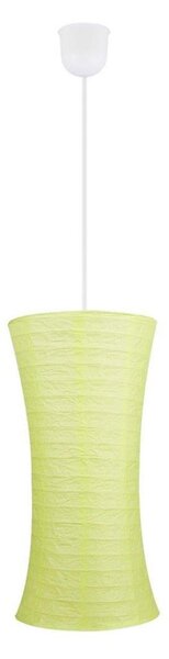 Luster na lanku TAI 1xE27/60W/230V zelená
