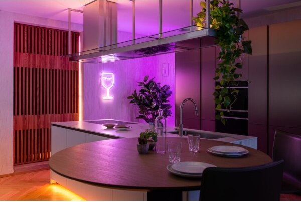 Twinkly TWL100ADP-W - LED RGB Predlžovací pásik LINE 100xLED 1,5 m Wi-Fi