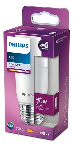 LED Žiarovka Philips E27/9,5W/230V 4000K