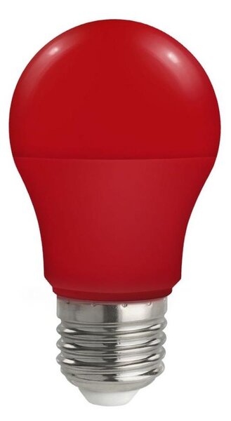 LED Žiarovka A50 E27/4,9W/230V červená