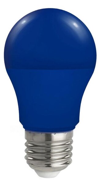 LED Žiarovka A50 E27/4,9W/230V modrá