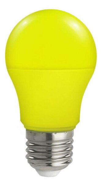 LED Žiarovka A50 E27/4,9W/230V žltá