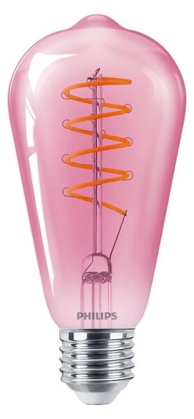 LED Stmievateľná žiarovka DECO Philips ST64 E27/4,5W/230V 1800K