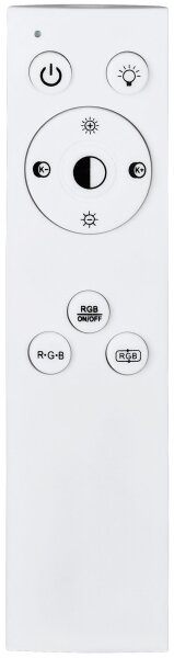 Eglo 900571 -LED RGBW Stmievateľné stropné svietidlo BORDONARA LED/21,5W/230V + diaľkové ovládanie