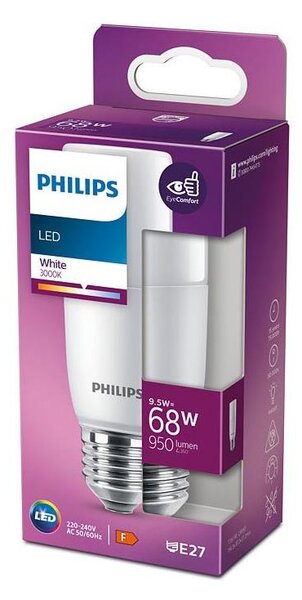 LED Žiarovka Philips E27/9,5W/230V 3000K
