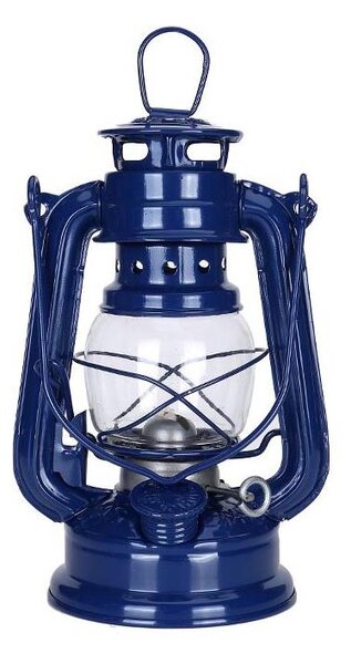 Brilagi - Petrolejová lampa LANTERN 19 cm tmavomodrá