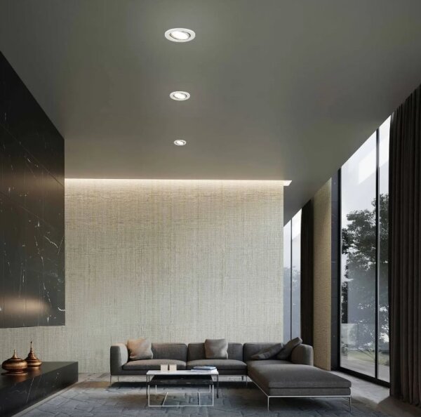 Briloner 7221-039 - SADA 3x LED Kúpeľňové svietidlo 1xGU10/3W/230V strieborná
