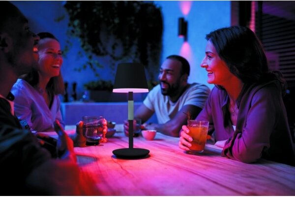 Philips-LED RGBW Stmievateľná dotyková lampa Hue GO LED/6,2W/230V 2000-6500K IP54