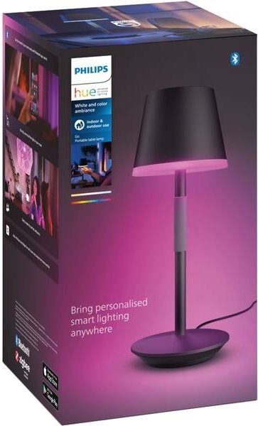 Philips-LED RGBW Stmievateľná dotyková lampa Hue GO LED/6,2W/230V 2000-6500K IP54