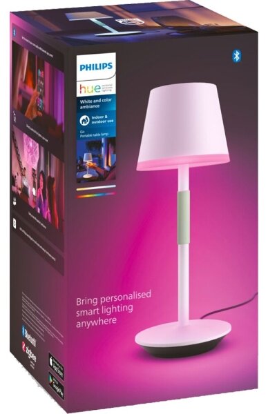 Philips-LED RGBW Stmievateľná dotyková lampa Hue GO LED/6,2W/230V 2000-6500K IP54