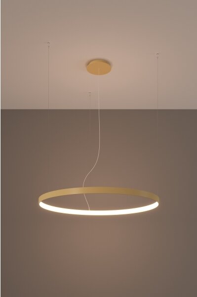 Thoro TH.174 - LED Luster na lanku RIO LED/50W/230V CRI90 3000K pr. 78 cm zlatá