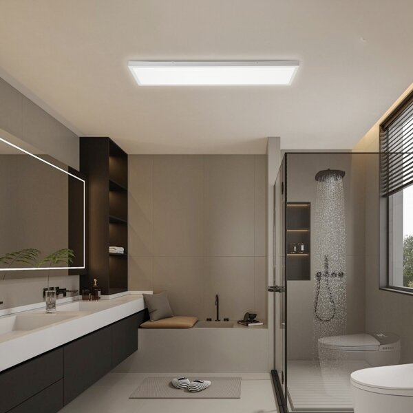 Brilagi-LED Stmievateľné kúpeľňové svietidlo FRAME SMART LED/50W/230V IP44 biele+DO