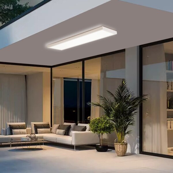 Brilagi-LED Stmievateľné kúpeľňové svietidlo FRAME SMART LED/50W/230V IP44 biele+DO
