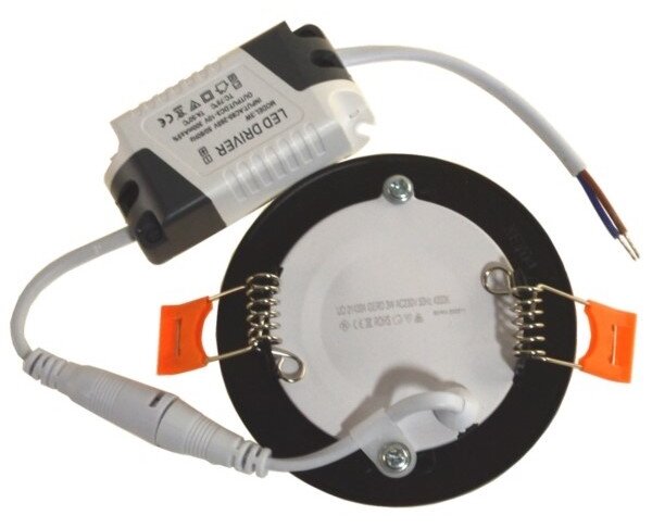 LED Podhľadové svietidlo GERD LED/3W/230V 4000K čierna