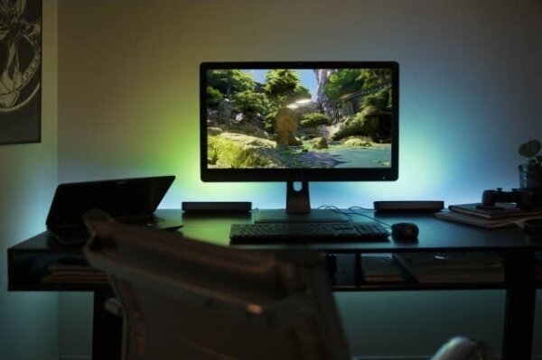 Philips - LED RGB Stmievateľná stolná lampa Hue PLAY LED/6W/230V