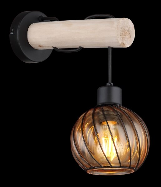 Globo 15534W - Nástenná lampa PAULO 1xE27/15W/230V