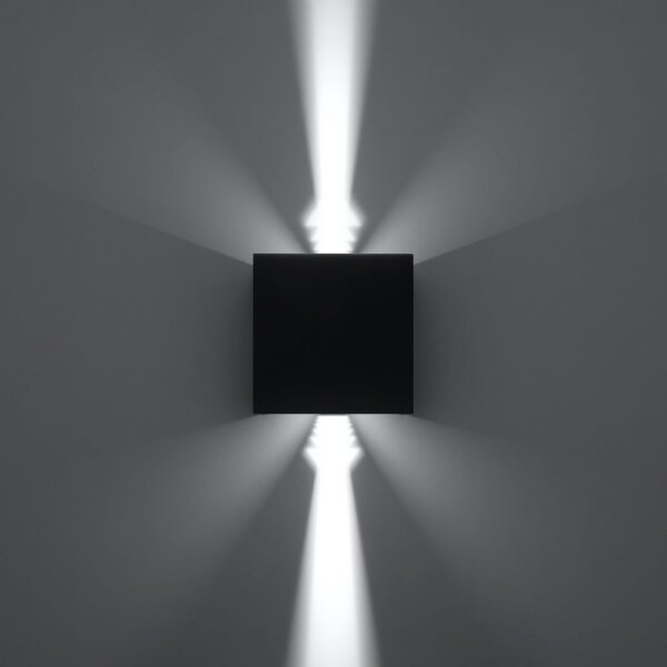 LED Vonkajšie nástenné svietidlo LUCA LED/6W/230V IP54