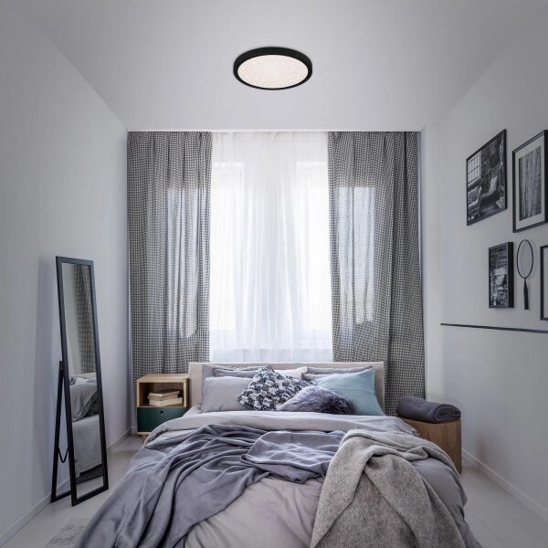 Briloner 3071-015 - LED Stropné svietidlo RUNA LED/24W/230V čierna