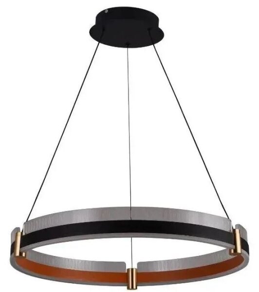 LED Stmievateľný luster na lanku LED/80W/230V 3000-6500K + diaľkové ovládanie