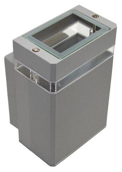 Vonkajšie nástenné svietidlo LITEK 1xGU10/30W/230V IP54 šedá