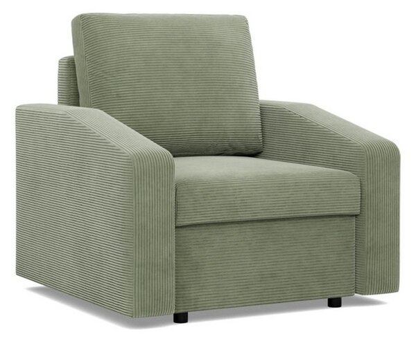 Kreslo NEO - skosený bok - model 3 Zelená I