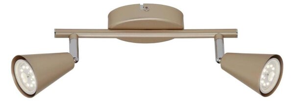 Briloner 2849-027 - LED Bodové svietidlo GOLD BASIC 2xGU10/5W/230V