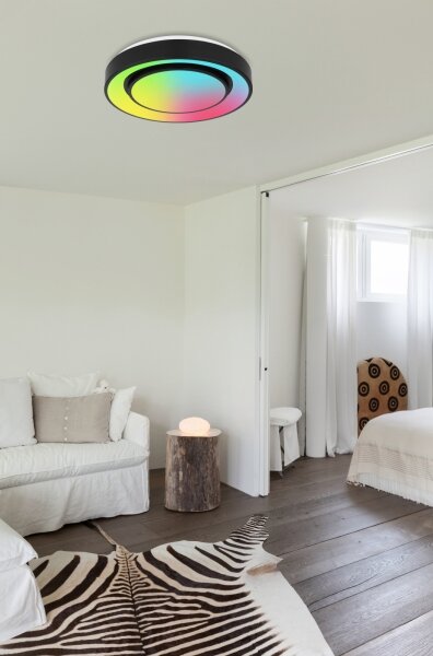 Globo 41368-24 - LED RGB Stmievateľné stropné svietidlo SULLY LED/24W/230V + DO