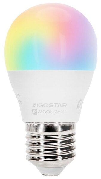 LED RGBW Žiarovka G45 E27/6,5W/230V 2700-6500K - Aigostar