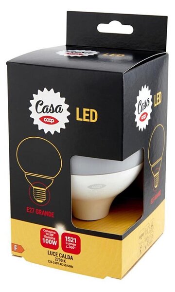 LED Žiarovka E27/14,5W/230V 2700K