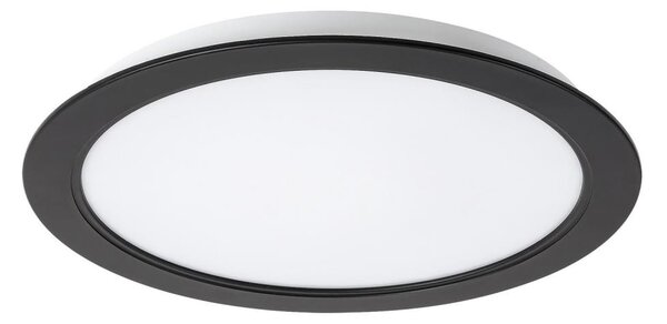 Rabalux 71227 - LED Podhľadové svietidlo SHAUN LED/18W/230V pr. 22 cm čierna