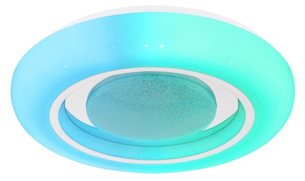 Globo 41369-18 - LED RGBW Stmievateľné stropné svietidlo BURRO LED/18W/230V + DO