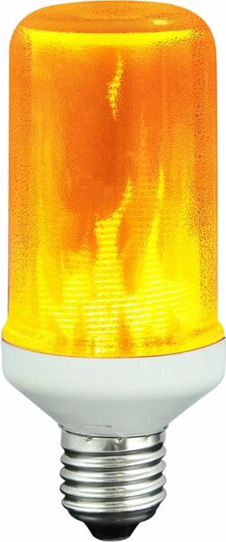 LED Dekoračná žiarovka FLAME T60 E27/3W/230V 1400K
