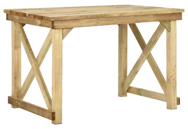 Záhradný stôl 110x79x75 cm impregnovaná borovica