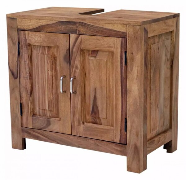 Skrinka pod umývadlo Suri 65x60x35 indický masív palisander