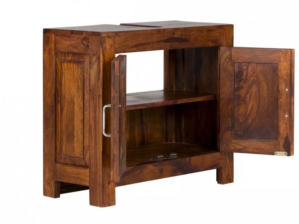 Skrinka pod umývadlo Suri 65x60x35 indický masív palisander