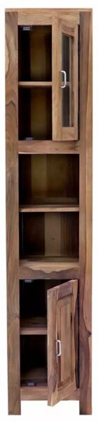 Skrinka do kúpeľne Suri 40x190x35 indický masív palisander