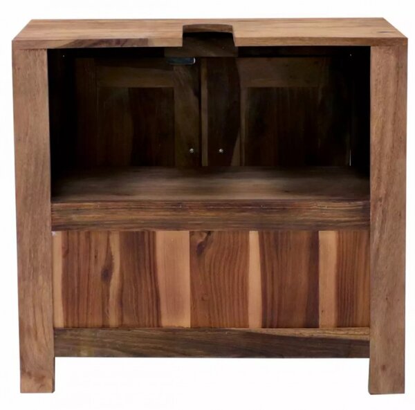 Skrinka pod umývadlo Suri 65x60x35 indický masív palisander